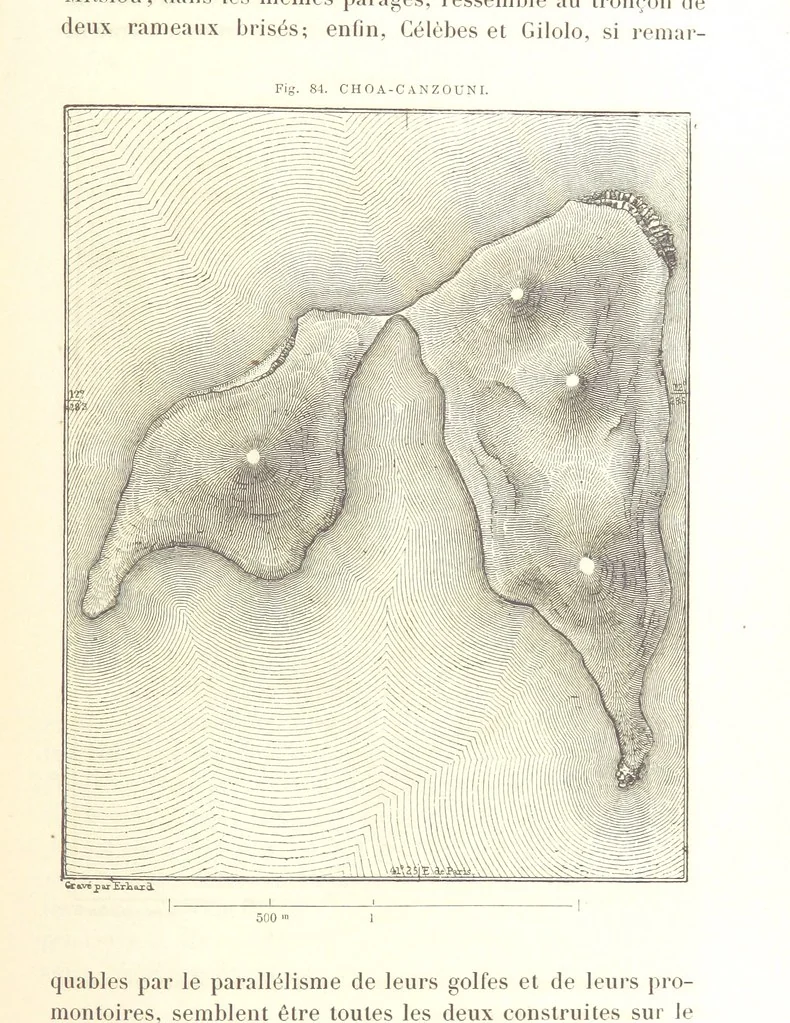An illustration from La Terre: description des phénomènes de la vie du globe. I. Les Continents. II. L'Ocean, l'Atmosphere, la Vie, 1868, leaf 289