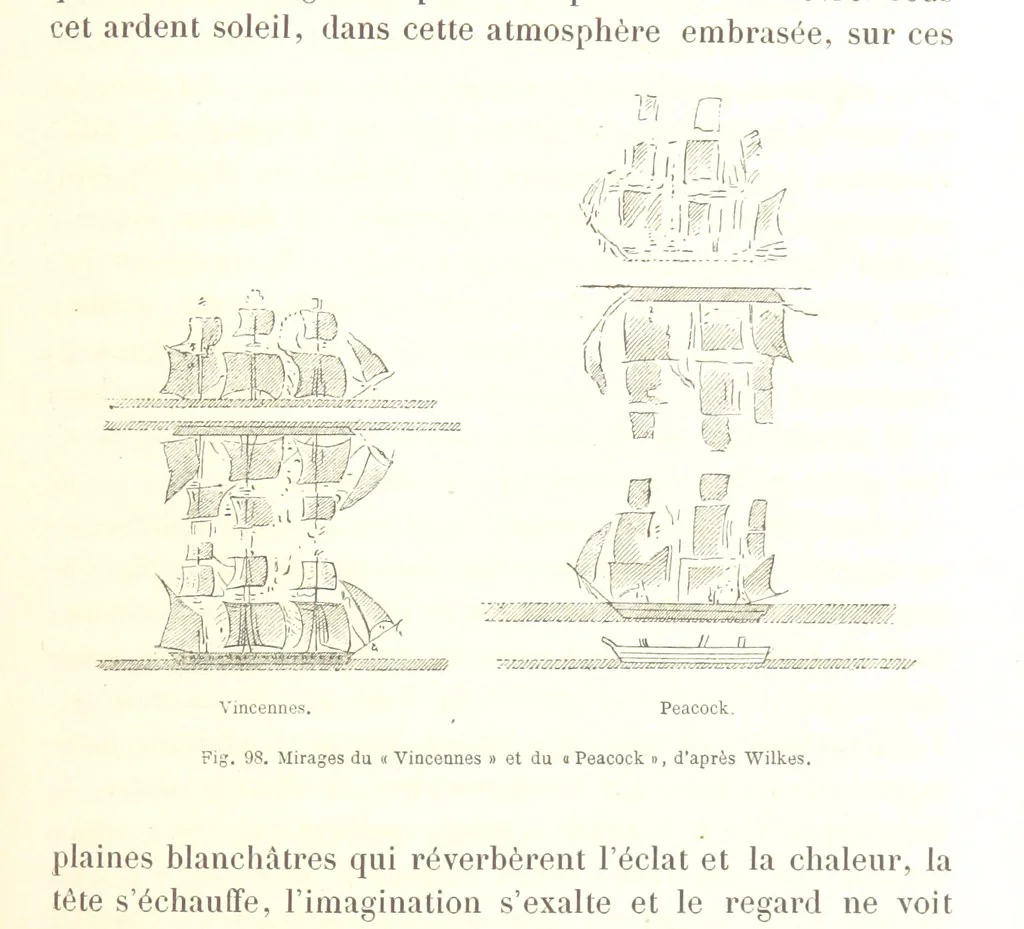 An illustration from La Terre: description des phénomènes de la vie du globe. I. Les Continents. II. L'Ocean, l'Atmosphere, la Vie, 1868, leaf 335
