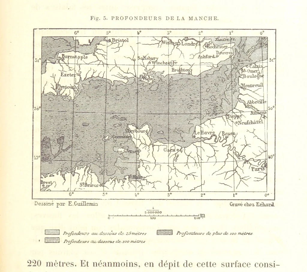 An illustration from La Terre: description des phénomènes de la vie du globe. I. Les Continents. II. L'Ocean, l'Atmosphere, la Vie, 1868, leaf 35