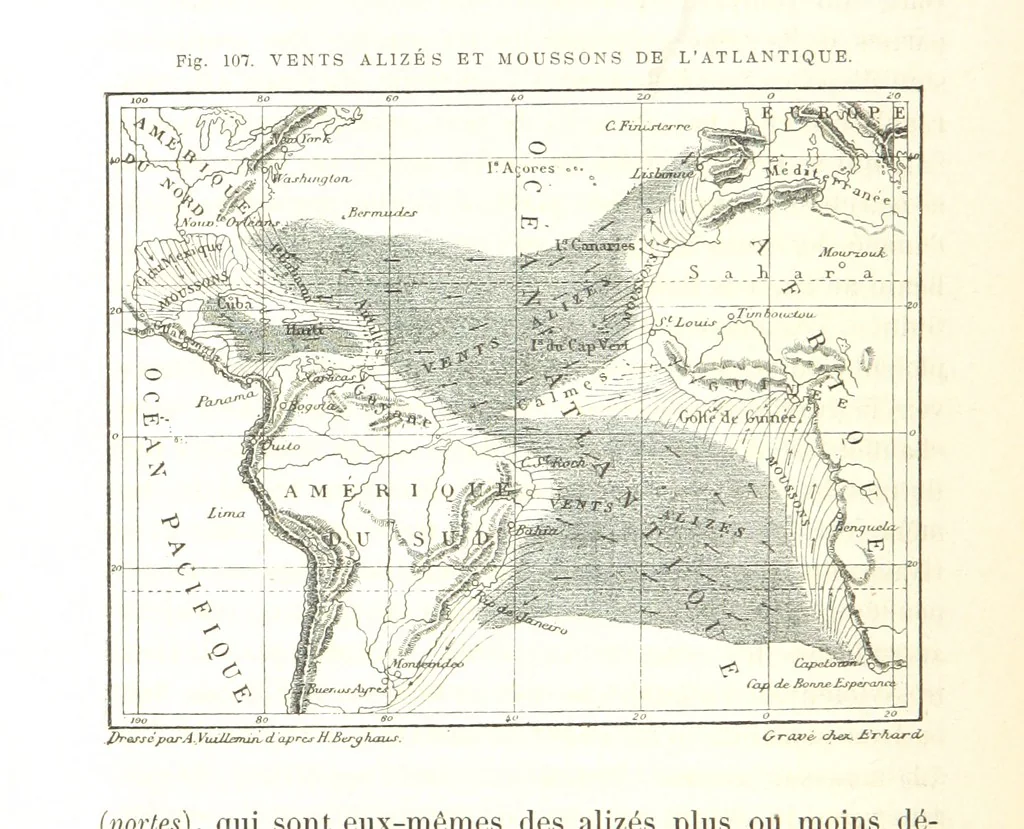 An illustration from La Terre: description des phénomènes de la vie du globe. I. Les Continents. II. L'Ocean, l'Atmosphere, la Vie, 1868, leaf 376