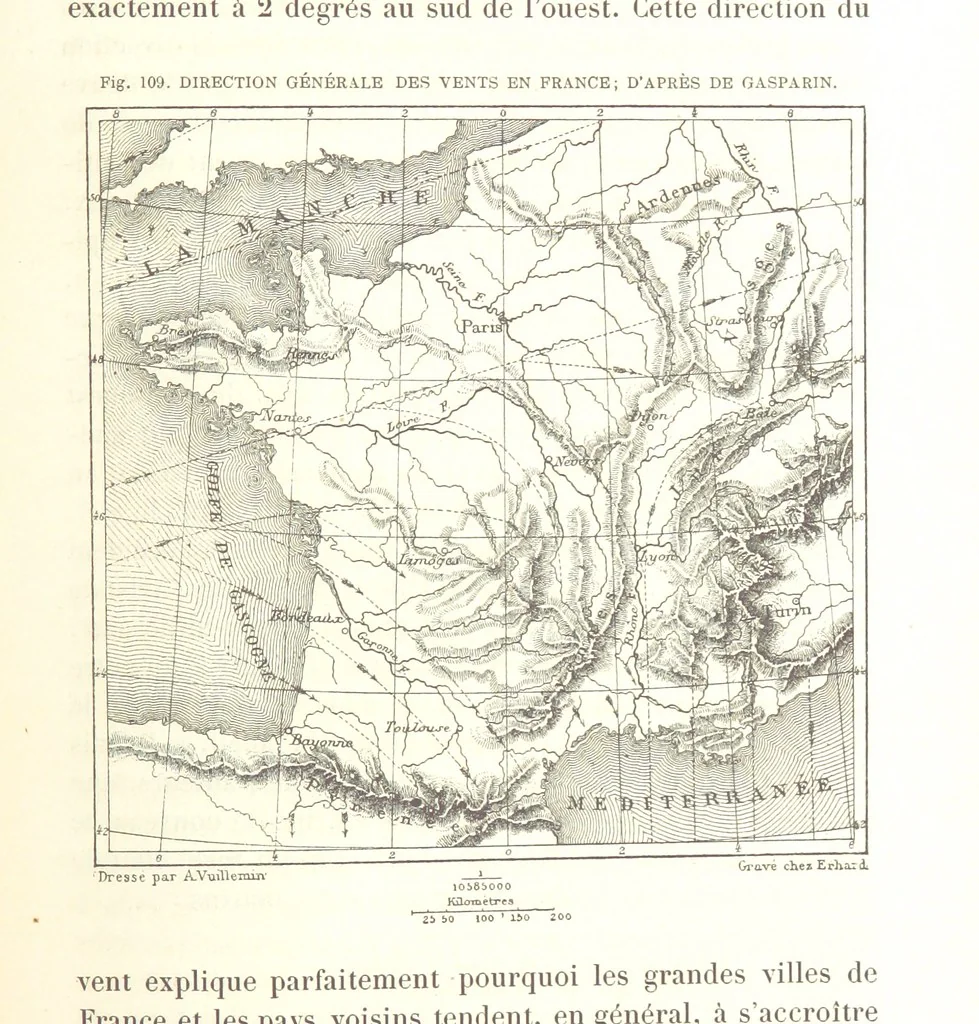 An illustration from La Terre: description des phénomènes de la vie du globe. I. Les Continents. II. L'Ocean, l'Atmosphere, la Vie, 1868, leaf 391