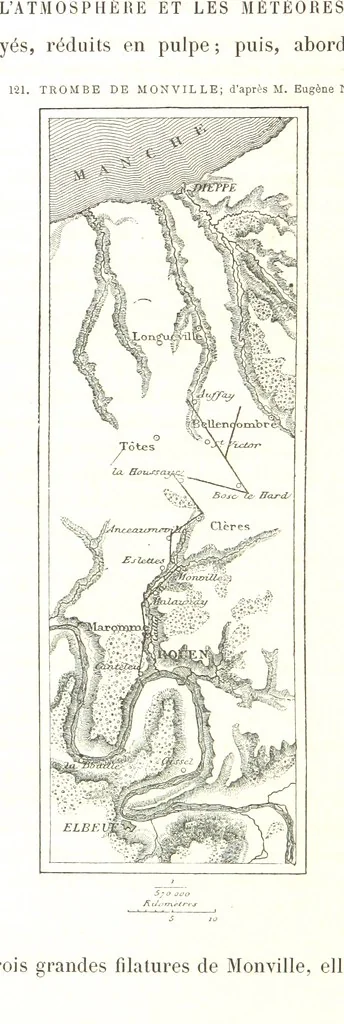 An illustration from La Terre: description des phénomènes de la vie du globe. I. Les Continents. II. L'Ocean, l'Atmosphere, la Vie, 1868, leaf 428
