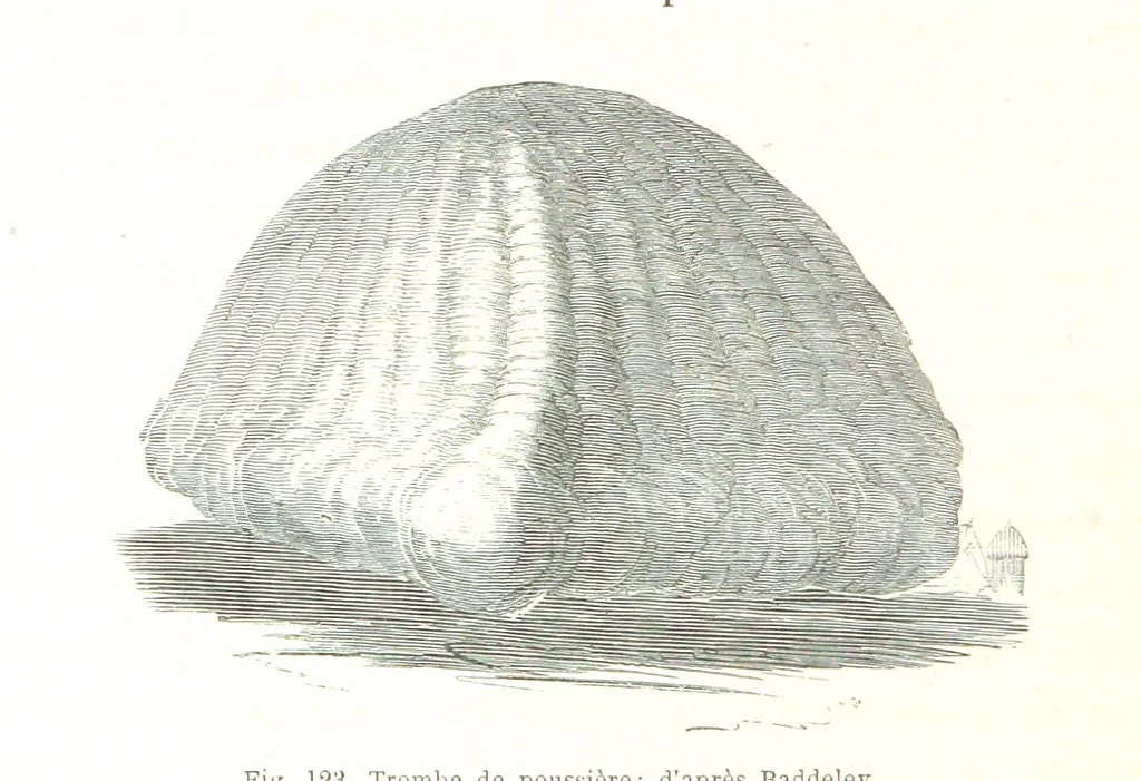 An illustration from La Terre: description des phénomènes de la vie du globe. I. Les Continents. II. L'Ocean, l'Atmosphere, la Vie, 1868, leaf 430
