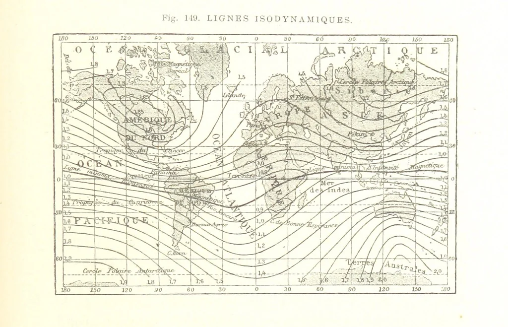 An illustration from La Terre: description des phénomènes de la vie du globe. I. Les Continents. II. L'Ocean, l'Atmosphere, la Vie, 1868, leaf 523