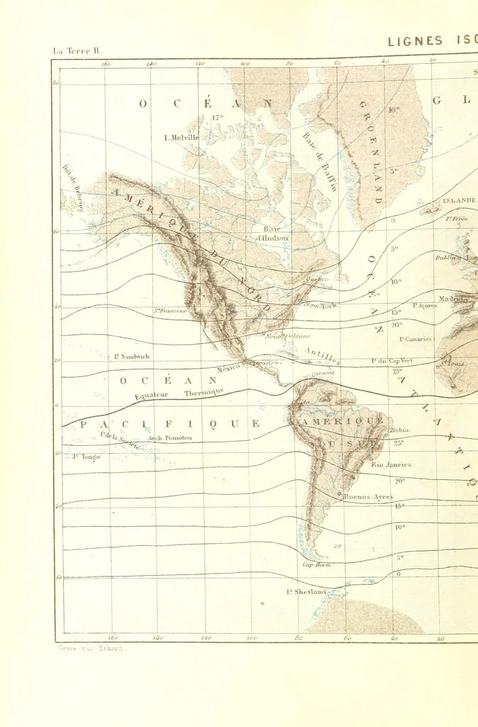An illustration from La Terre: description des phénomènes de la vie du globe. I. Les Continents. II. L'Ocean, l'Atmosphere, la Vie, 1868, leaf 550