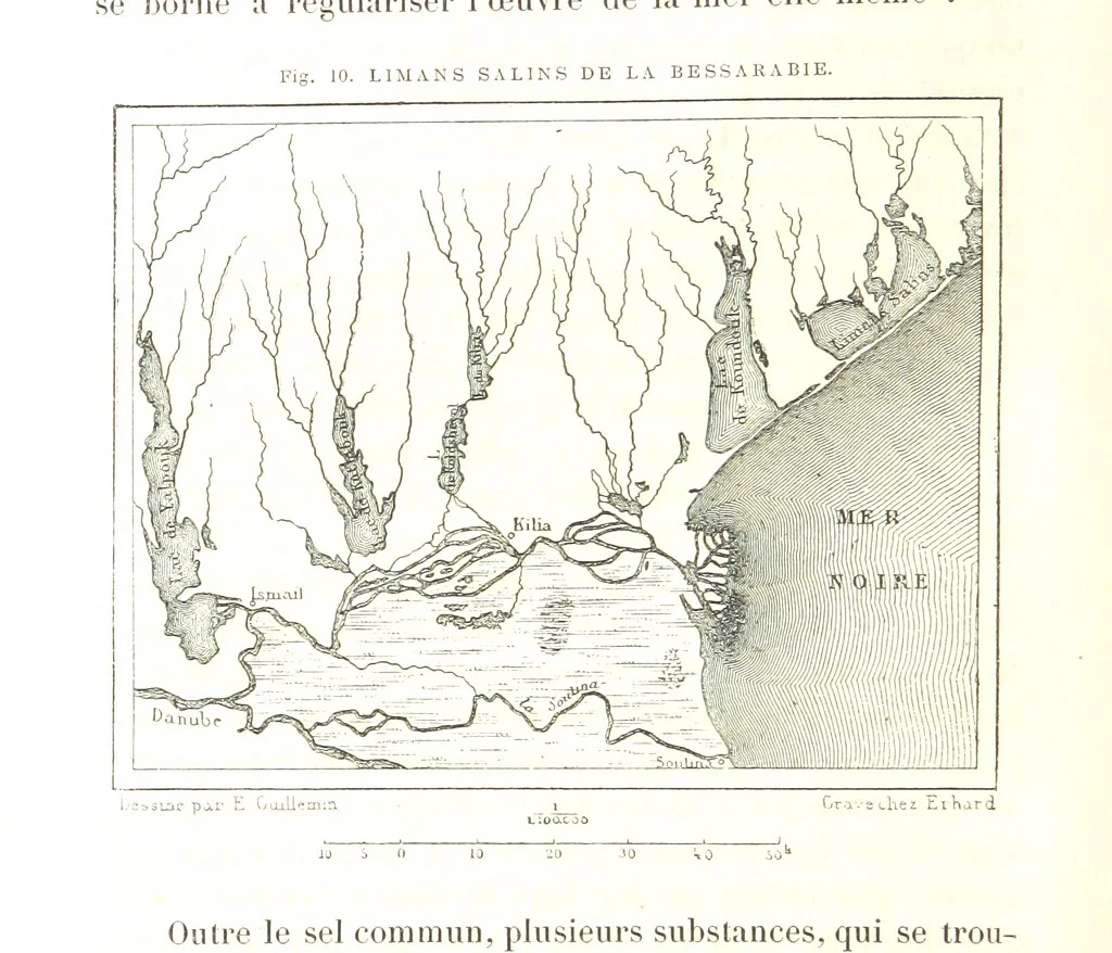 An illustration from La Terre: description des phénomènes de la vie du globe. I. Les Continents. II. L'Ocean, l'Atmosphere, la Vie, 1868, leaf 58