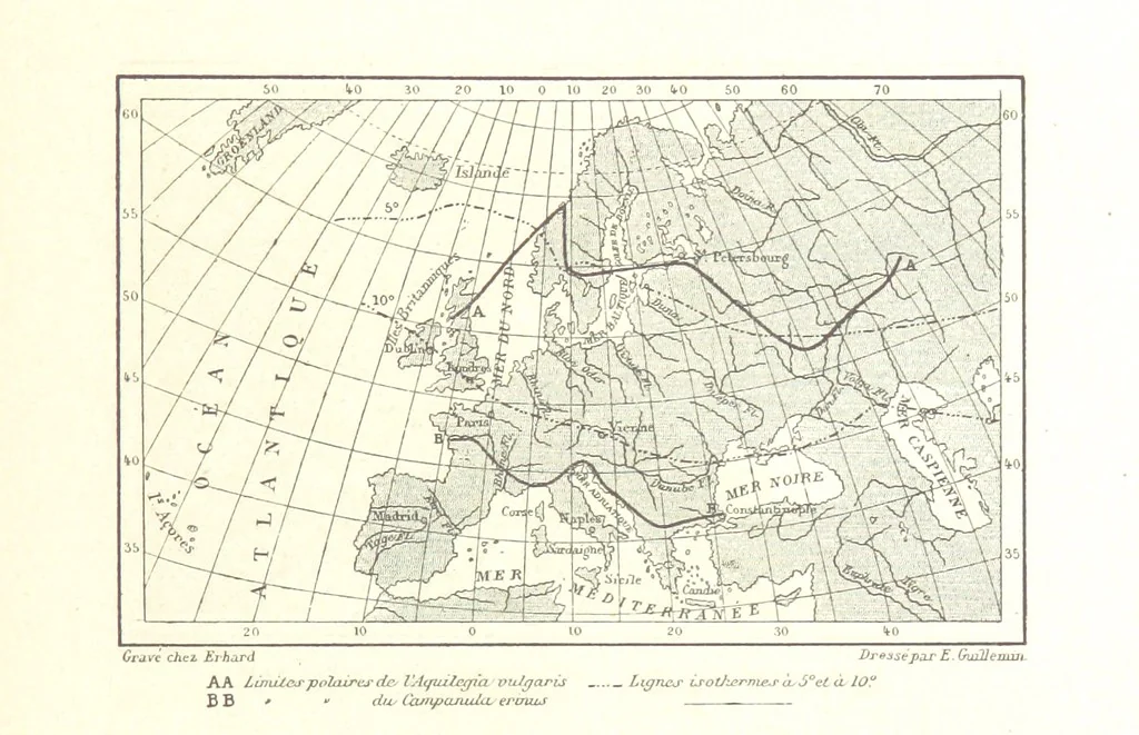 An illustration from La Terre: description des phénomènes de la vie du globe. I. Les Continents. II. L'Ocean, l'Atmosphere, la Vie, 1868, leaf 585
