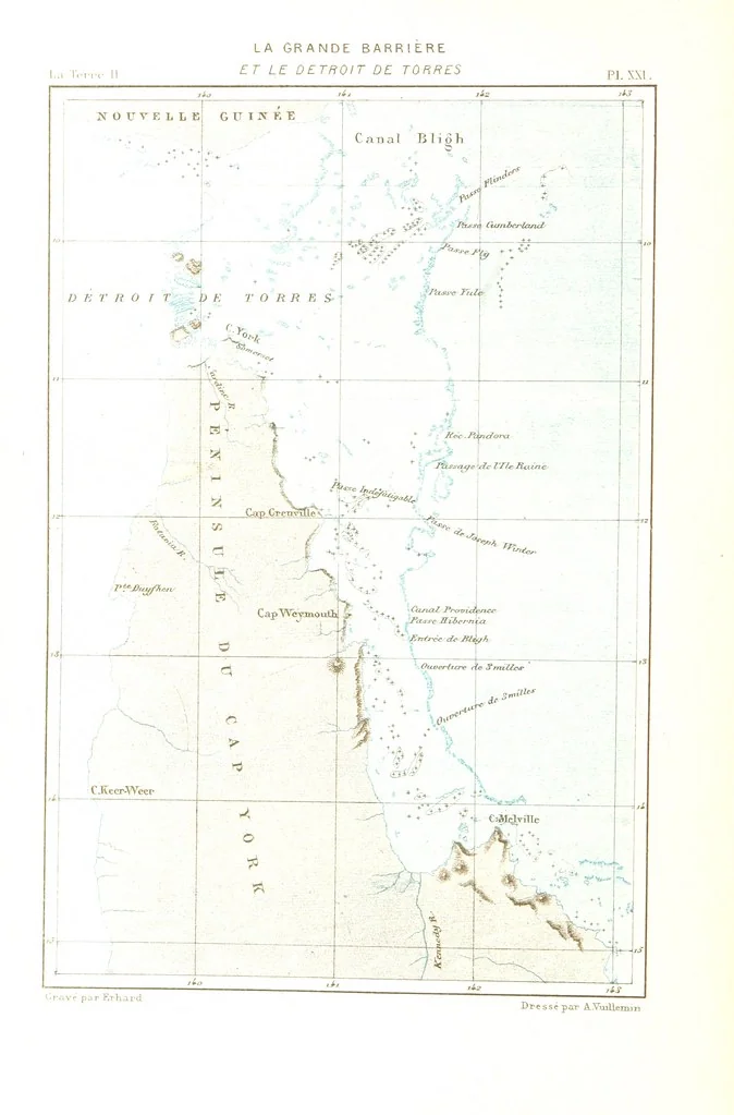 An illustration from La Terre: description des phénomènes de la vie du globe. I. Les Continents. II. L'Ocean, l'Atmosphere, la Vie, 1868, leaf 694