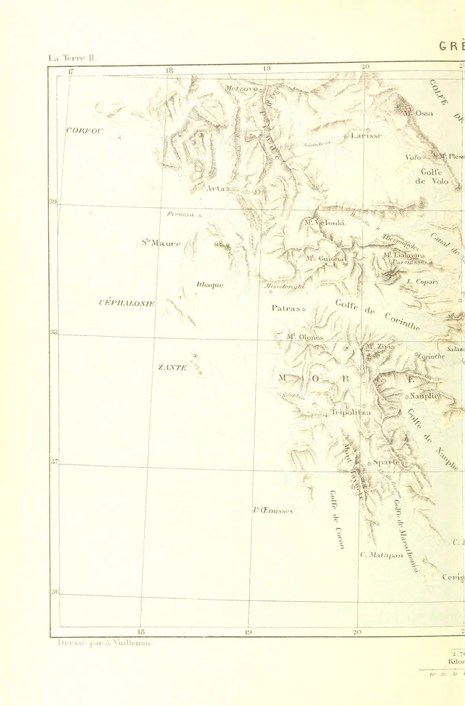 An illustration from La Terre: description des phénomènes de la vie du globe. I. Les Continents. II. L'Ocean, l'Atmosphere, la Vie, 1868, leaf 742