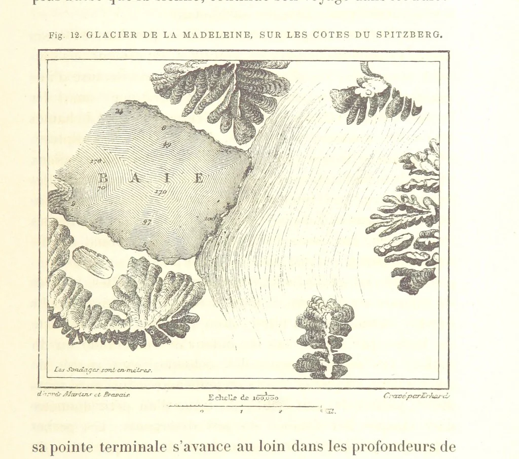 An illustration from La Terre: description des phénomènes de la vie du globe. I. Les Continents. II. L'Ocean, l'Atmosphere, la Vie, 1868, leaf 75