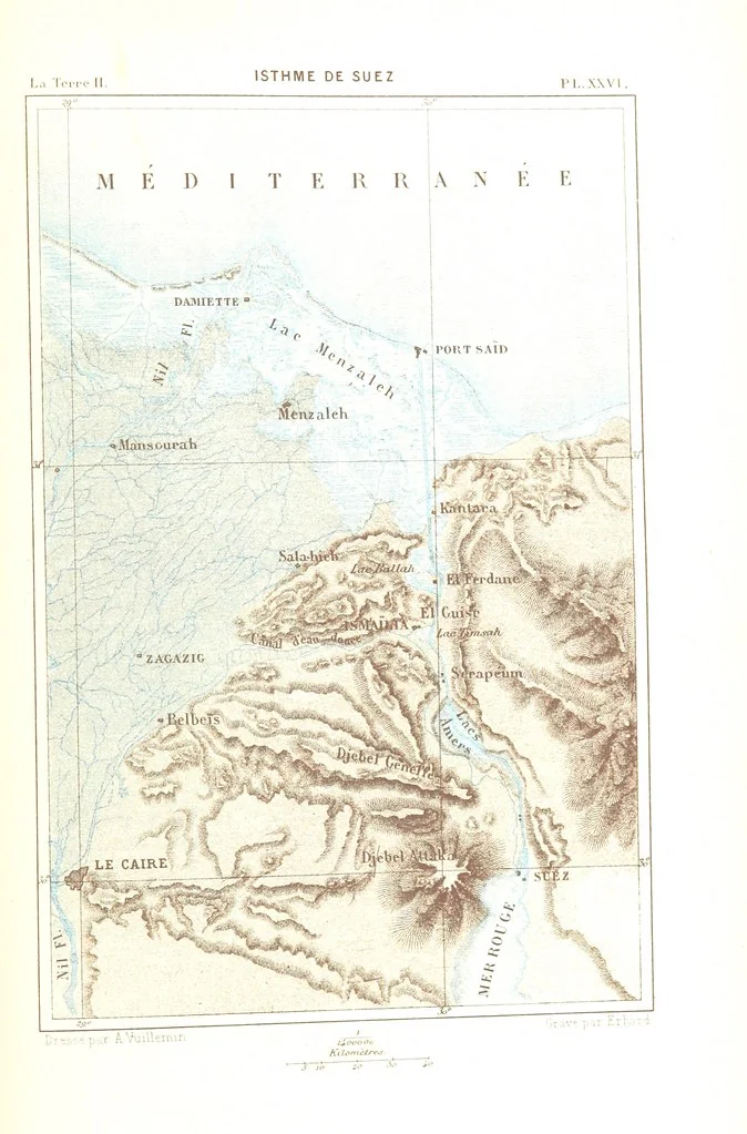An illustration from La Terre: description des phénomènes de la vie du globe. I. Les Continents. II. L'Ocean, l'Atmosphere, la Vie, 1868, leaf 811