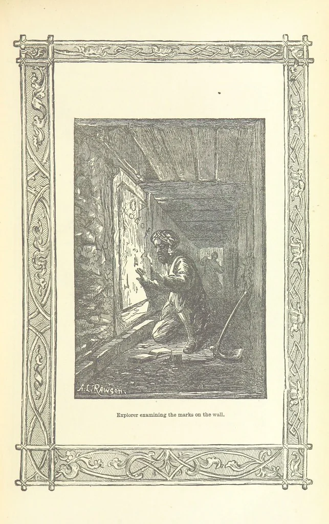 An illustration from Antiquities of the Orient unveiled, containing a concise description of King Solomon's cities, together with those of forty of the most ancient and renowned cities of the East ... With two ... lithographs, and ninety ... engravings, 1874, leaf 137