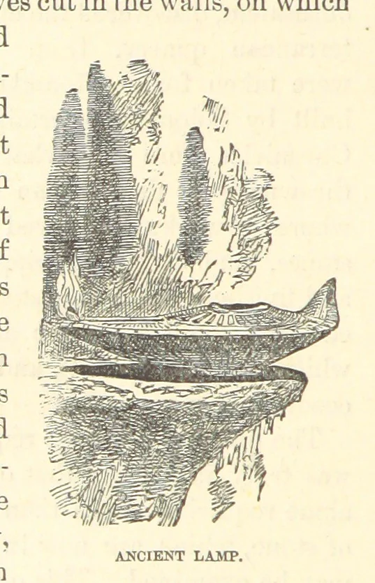 An illustration from Antiquities of the Orient unveiled, containing a concise description of King Solomon's cities, together with those of forty of the most ancient and renowned cities of the East ... With two ... lithographs, and ninety ... engravings, 1874, leaf 146