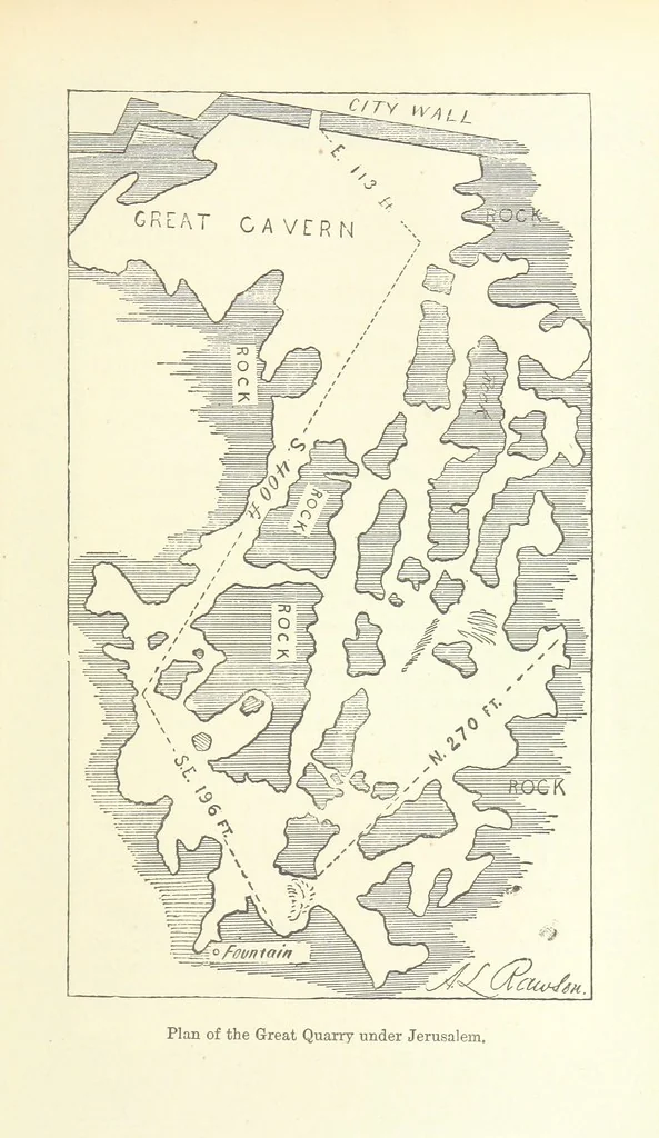 An illustration from Antiquities of the Orient unveiled, containing a concise description of King Solomon's cities, together with those of forty of the most ancient and renowned cities of the East ... With two ... lithographs, and ninety ... engravings, 1874, leaf 147