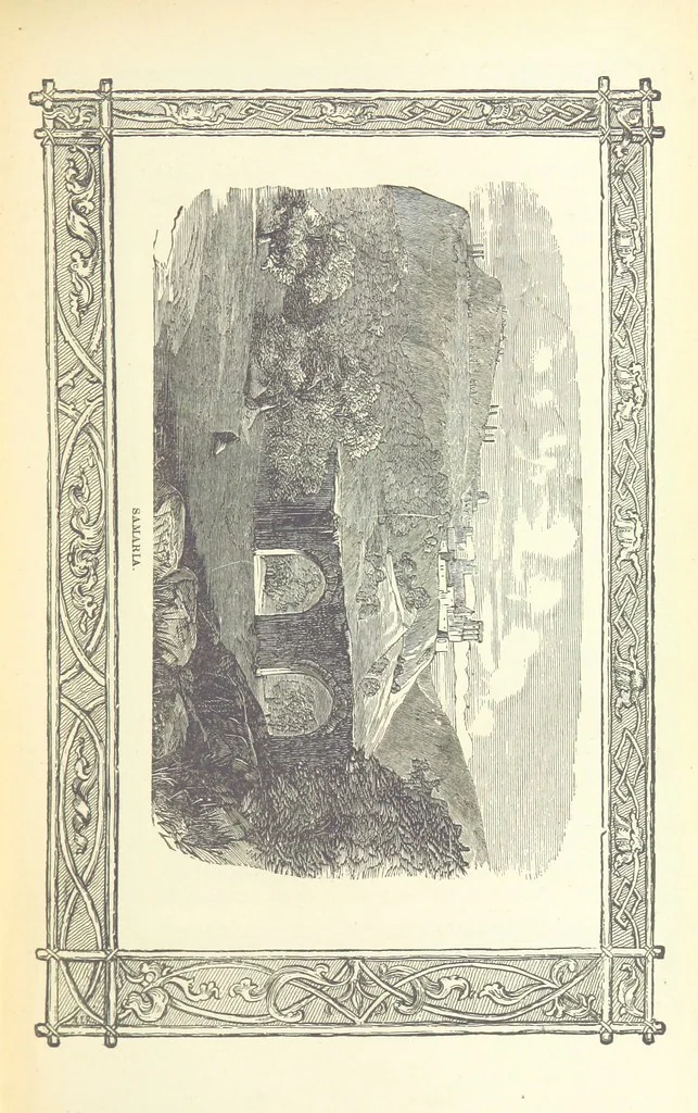An illustration from Antiquities of the Orient unveiled, containing a concise description of King Solomon's cities, together with those of forty of the most ancient and renowned cities of the East ... With two ... lithographs, and ninety ... engravings, 1874, leaf 265