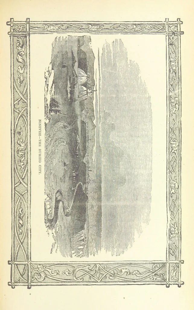 An illustration from Antiquities of the Orient unveiled, containing a concise description of King Solomon's cities, together with those of forty of the most ancient and renowned cities of the East ... With two ... lithographs, and ninety ... engravings, 1874, leaf 291