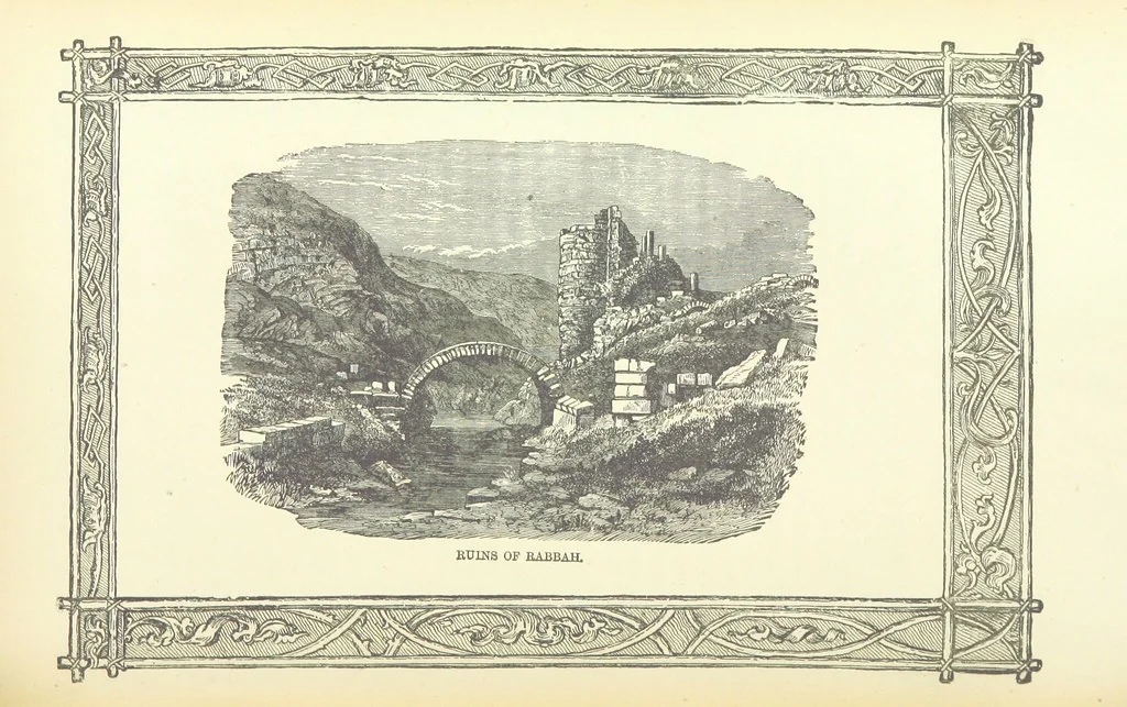 An illustration from Antiquities of the Orient unveiled, containing a concise description of King Solomon's cities, together with those of forty of the most ancient and renowned cities of the East ... With two ... lithographs, and ninety ... engravings, 1874, leaf 365