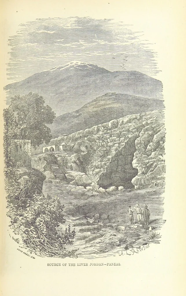 An illustration from Antiquities of the Orient unveiled, containing a concise description of King Solomon's cities, together with those of forty of the most ancient and renowned cities of the East ... With two ... lithographs, and ninety ... engravings, 1874, leaf 377