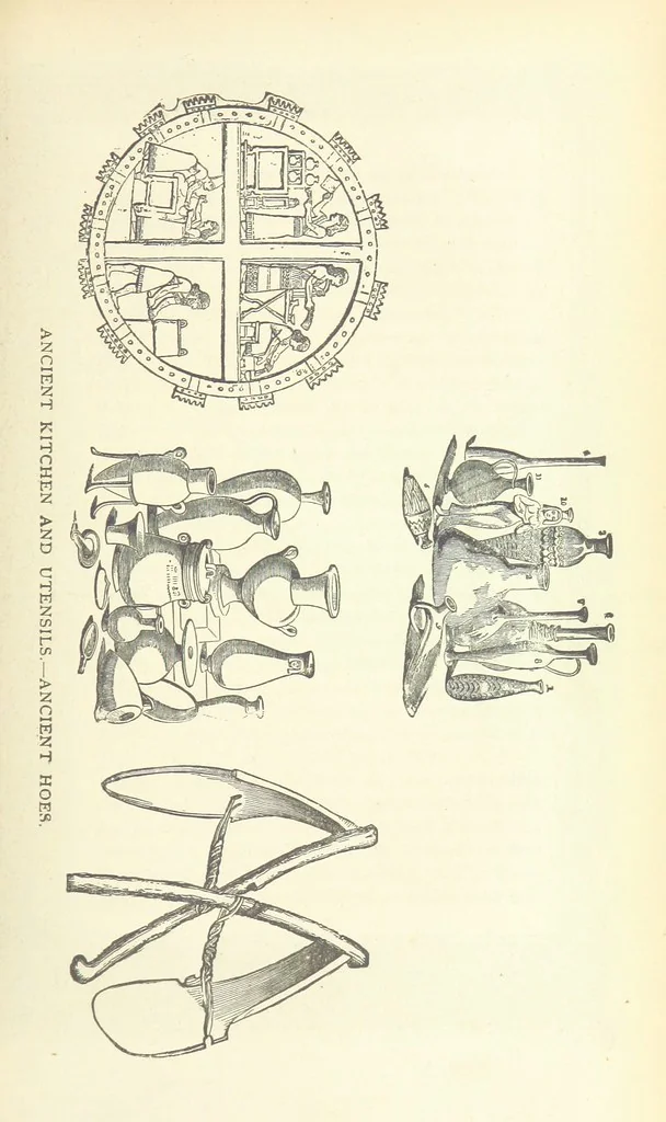An illustration from Antiquities of the Orient unveiled, containing a concise description of King Solomon's cities, together with those of forty of the most ancient and renowned cities of the East ... With two ... lithographs, and ninety ... engravings, 1874, leaf 473