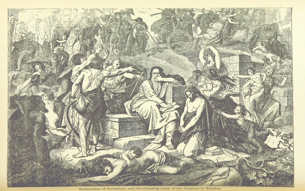 An illustration from Antiquities of the Orient unveiled, containing a concise description of King Solomon's cities, together with those of forty of the most ancient and renowned cities of the East ... With two ... lithographs, and ninety ... engravings, 1874, leaf 535