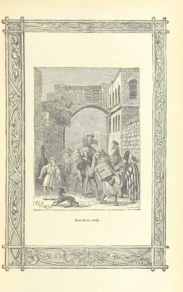An illustration from Antiquities of the Orient unveiled, containing a concise description of King Solomon's cities, together with those of forty of the most ancient and renowned cities of the East ... With two ... lithographs, and ninety ... engravings, 1874, leaf 71