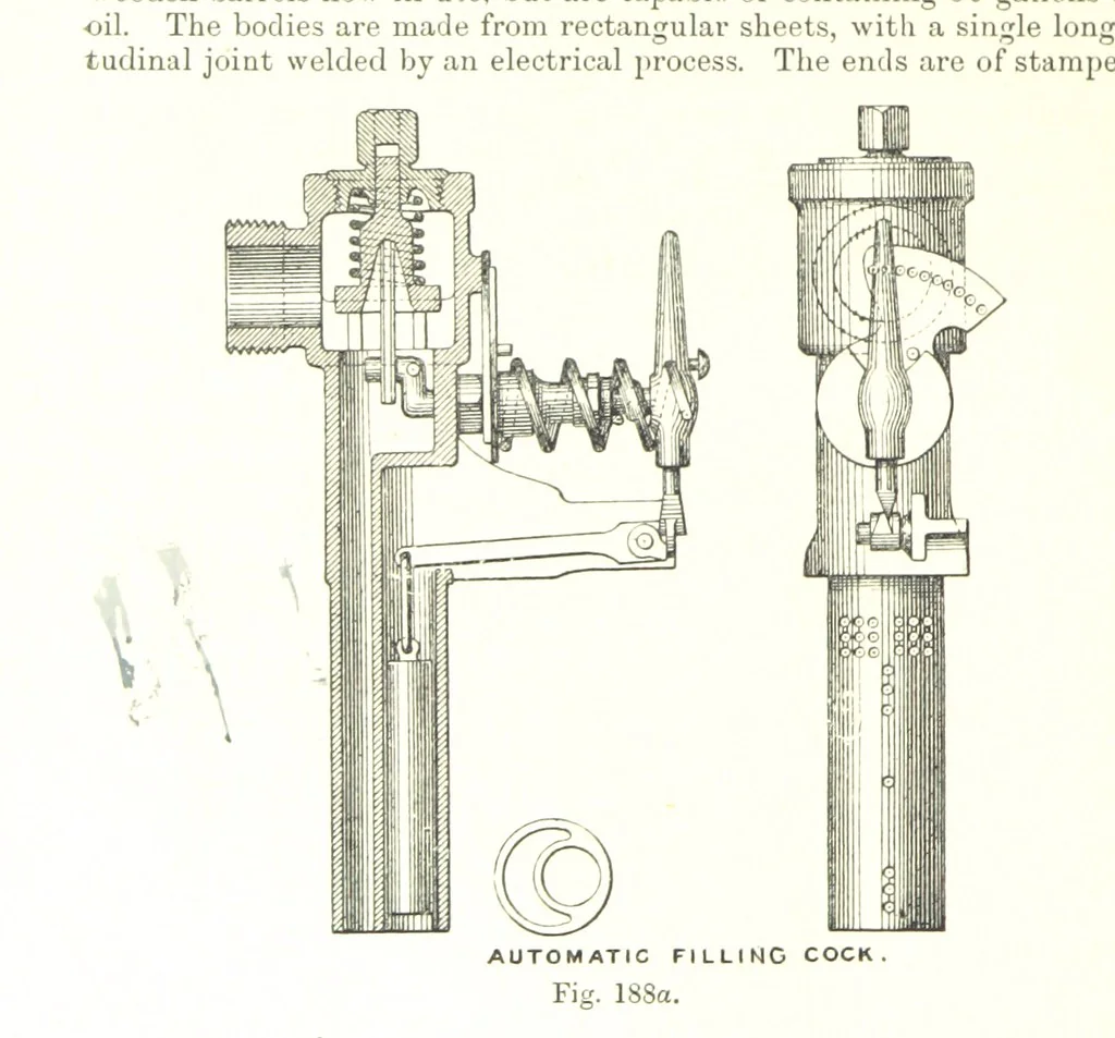 An illustration from Petroleum: a treatise on the geographical distribution and geological occurrence of petroleum and natural gas ... By B. Redwood, assisted by G. T. Holloway, and other contributors ... With maps, etc, 1896, leaf 140