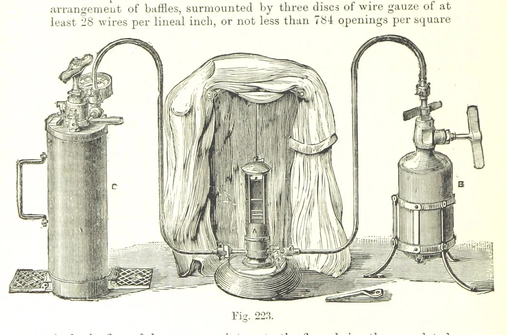 An illustration from Petroleum: a treatise on the geographical distribution and geological occurrence of petroleum and natural gas ... By B. Redwood, assisted by G. T. Holloway, and other contributors ... With maps, etc, 1896, leaf 204