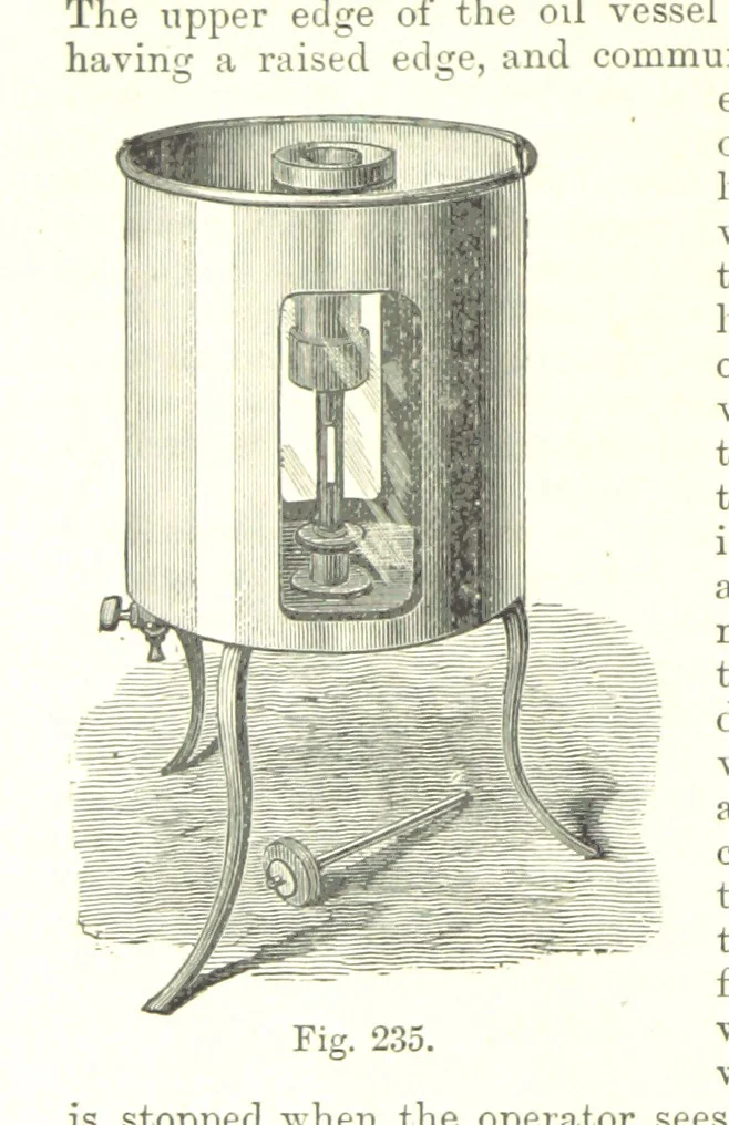 An illustration from Petroleum: a treatise on the geographical distribution and geological occurrence of petroleum and natural gas ... By B. Redwood, assisted by G. T. Holloway, and other contributors ... With maps, etc, 1896, leaf 222