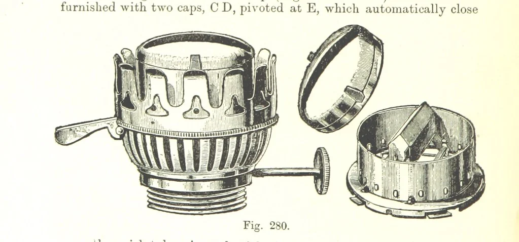 An illustration from Petroleum: a treatise on the geographical distribution and geological occurrence of petroleum and natural gas ... By B. Redwood, assisted by G. T. Holloway, and other contributors ... With maps, etc, 1896, leaf 288
