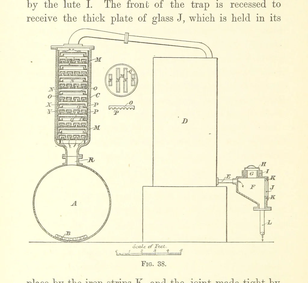 An illustration from A Practical Treatise on Mineral Oils and their By-products, etc, 1897, leaf 168