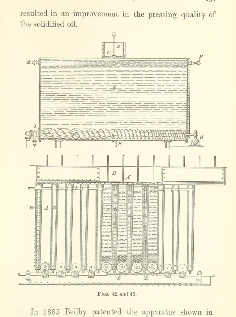 An illustration from A Practical Treatise on Mineral Oils and their By-products, etc, 1897, leaf 175