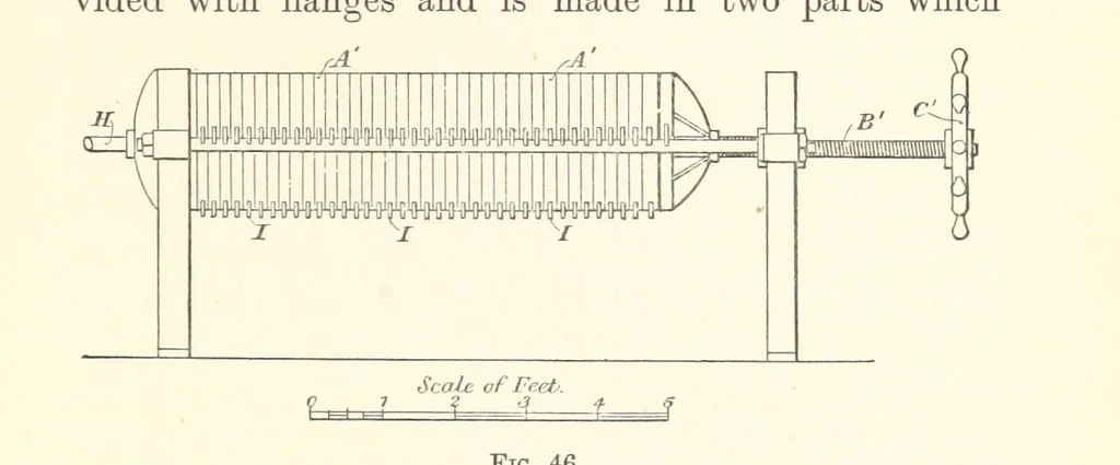 An illustration from A Practical Treatise on Mineral Oils and their By-products, etc, 1897, leaf 181