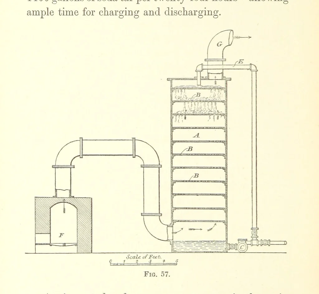An illustration from A Practical Treatise on Mineral Oils and their By-products, etc, 1897, leaf 232