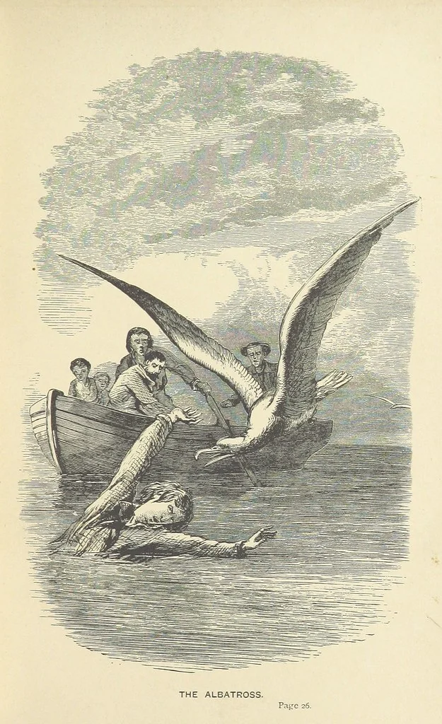 An illustration from The Castaways: a story of adventure in the wilds of Borneo, 1870, leaf 35