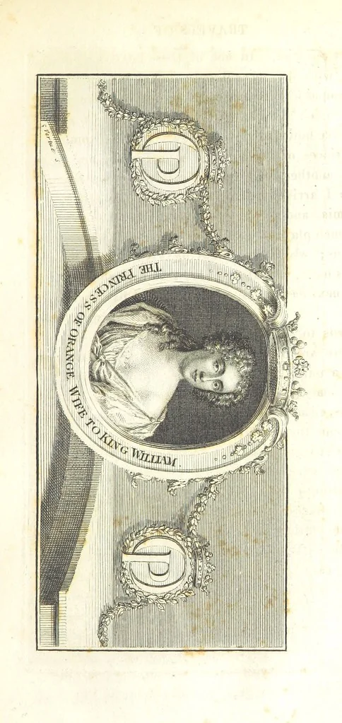 An illustration from The Travels and Memoirs of Sir John Reresby, Bart. The former (now first published) exhibiting a view of the Governments and Society in the principal States, and Courts of Europe during the time of Cromwell's usurpation: the latter containing anecdotes and secret history of the Courts of Charles II. and James II, 1813, leaf 183