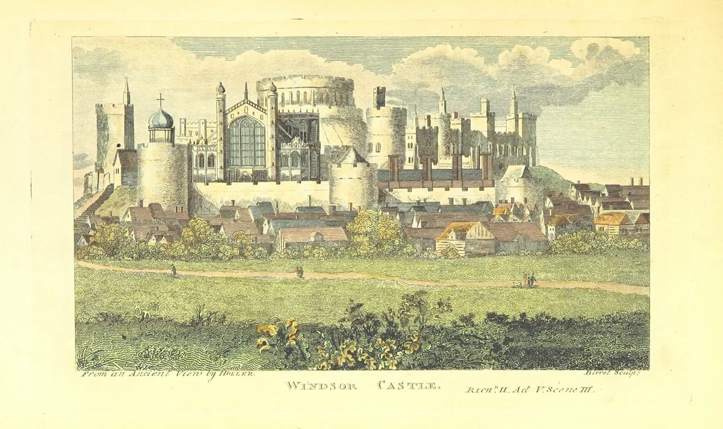 An illustration from The Travels and Memoirs of Sir John Reresby, Bart. The former (now first published) exhibiting a view of the Governments and Society in the principal States, and Courts of Europe during the time of Cromwell's usurpation: the latter containing anecdotes and secret history of the Courts of Charles II. and James II, 1813, leaf 303