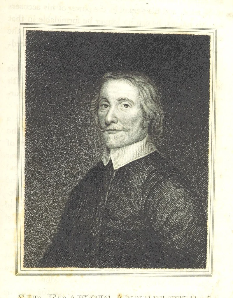 An illustration from The Travels and Memoirs of Sir John Reresby, Bart. The former (now first published) exhibiting a view of the Governments and Society in the principal States, and Courts of Europe during the time of Cromwell's usurpation: the latter containing anecdotes and secret history of the Courts of Charles II. and James II, 1813, leaf 503