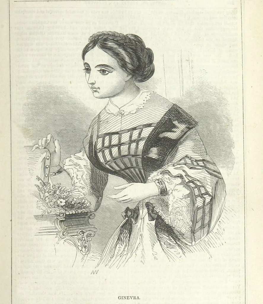 An illustration from Agnes; or Beauty and Pleasure, 1857, leaf 237