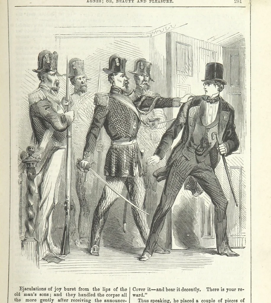 An illustration from Agnes; or Beauty and Pleasure, 1857, leaf 293