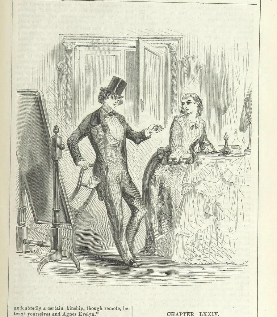 An illustration from Agnes; or Beauty and Pleasure, 1857, leaf 397