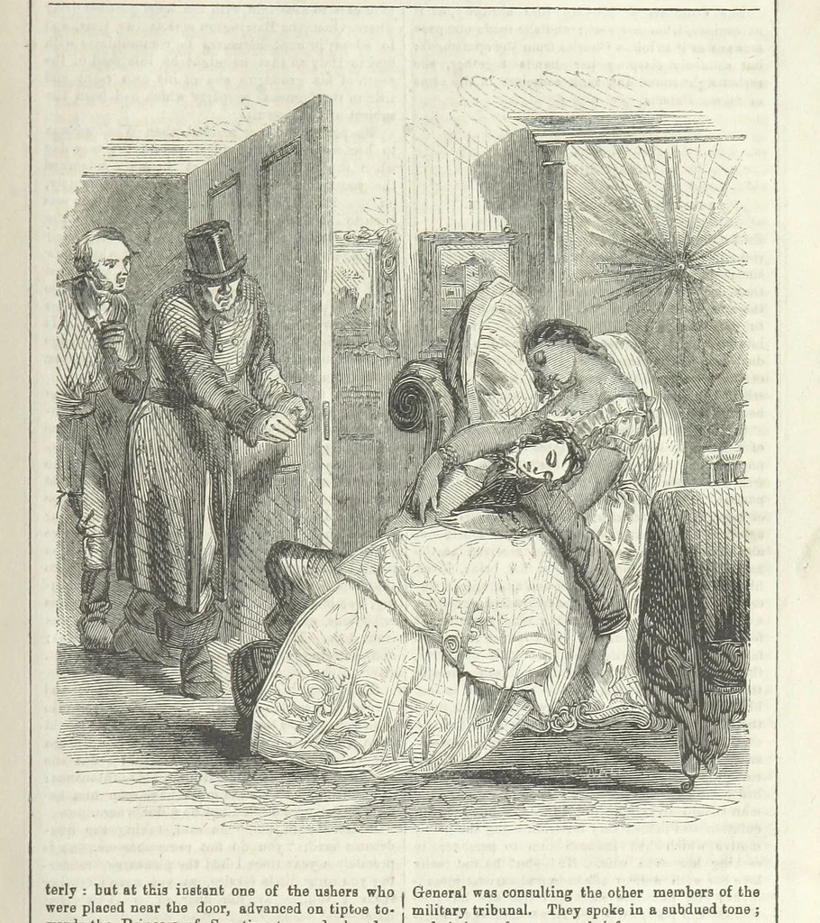 An illustration from Agnes; or Beauty and Pleasure, 1857, leaf 357