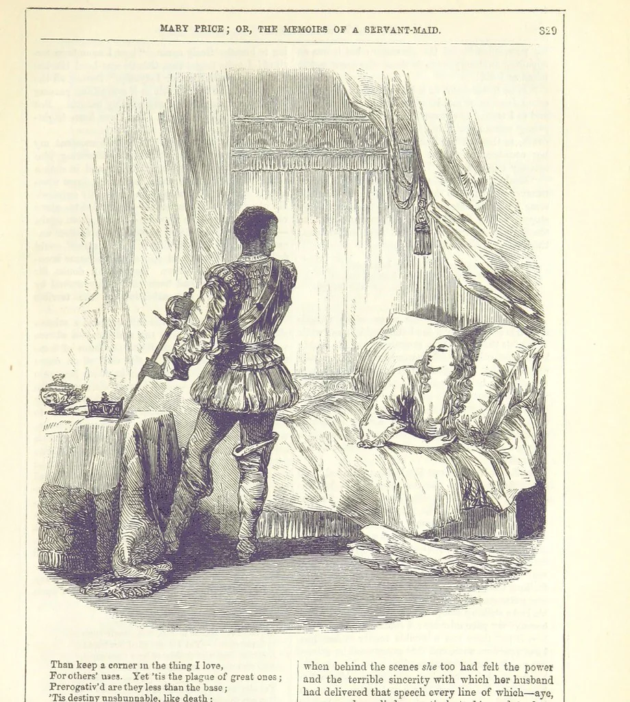 An illustration from Mary Price; or, the Memoirs of a servant-maid ... Illustrated with fifty-two engravings by F. Gilbert, 1852, leaf 341