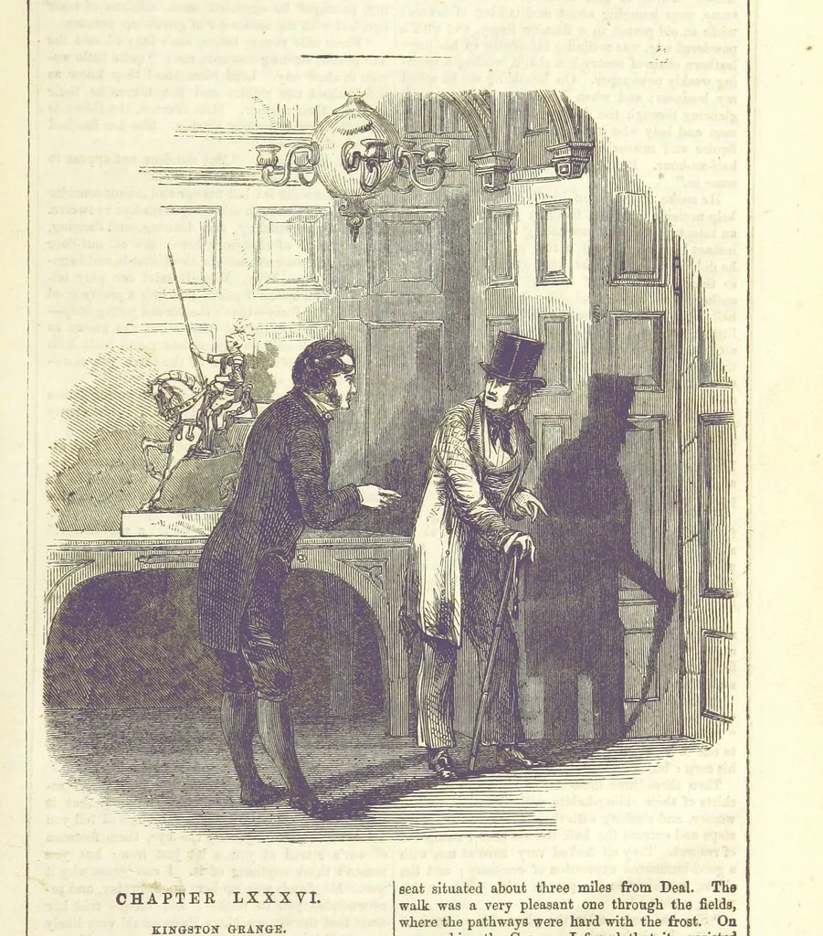 An illustration from Mary Price; or, the Memoirs of a servant-maid ... Illustrated with fifty-two engravings by F. Gilbert, 1852, leaf 15