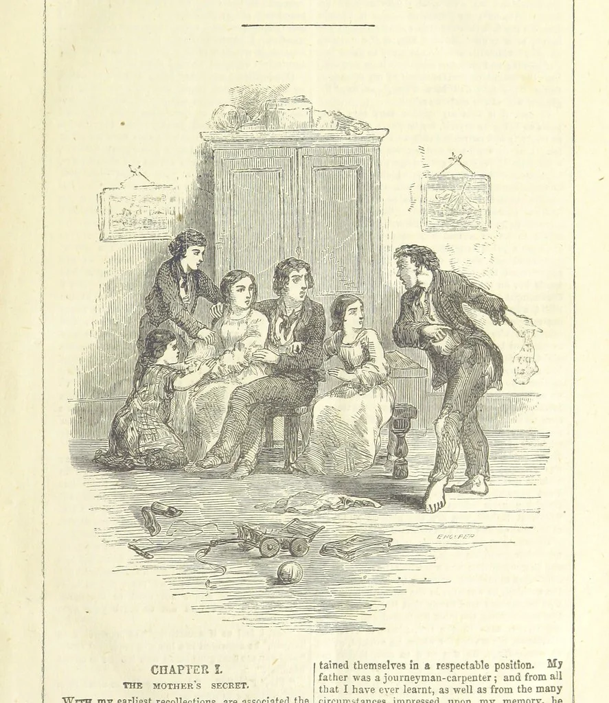 An illustration from Mary Price, etc, 1880, leaf 13