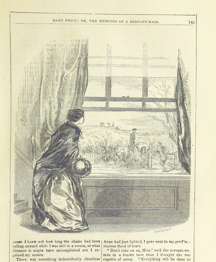 An illustration from Mary Price, etc, 1880, leaf 157