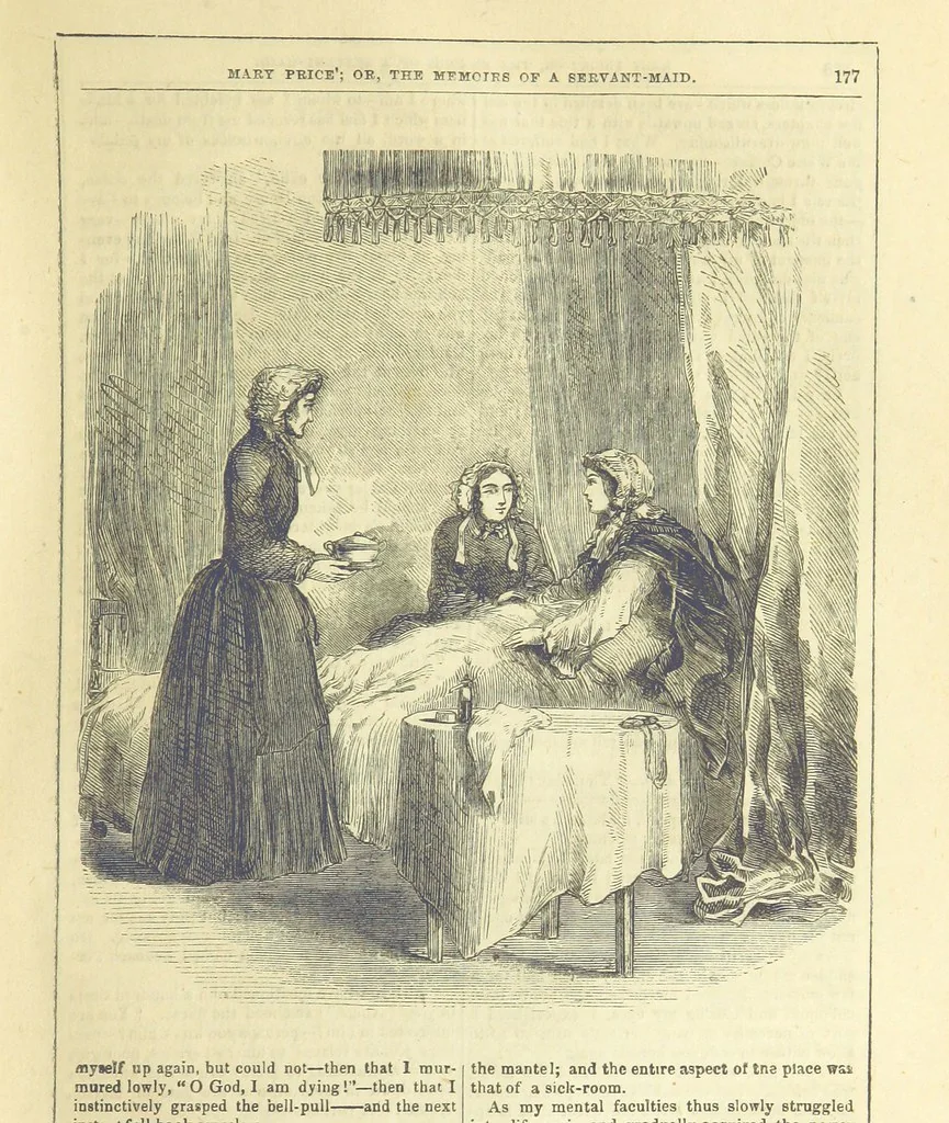 An illustration from Mary Price, etc, 1880, leaf 189