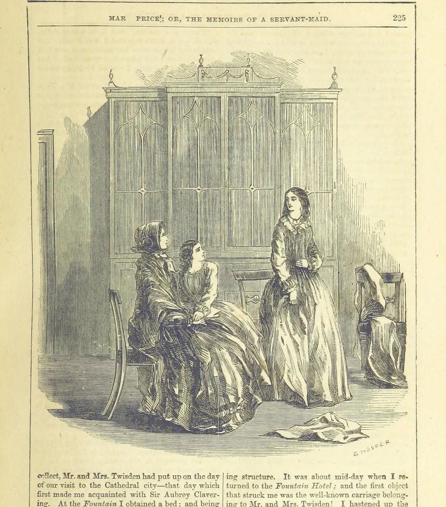 An illustration from Mary Price, etc, 1880, leaf 237
