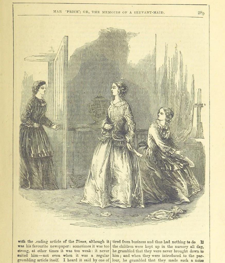 An illustration from Mary Price, etc, 1880, leaf 301
