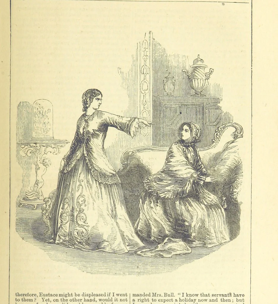 An illustration from Mary Price, etc, 1880, leaf 309