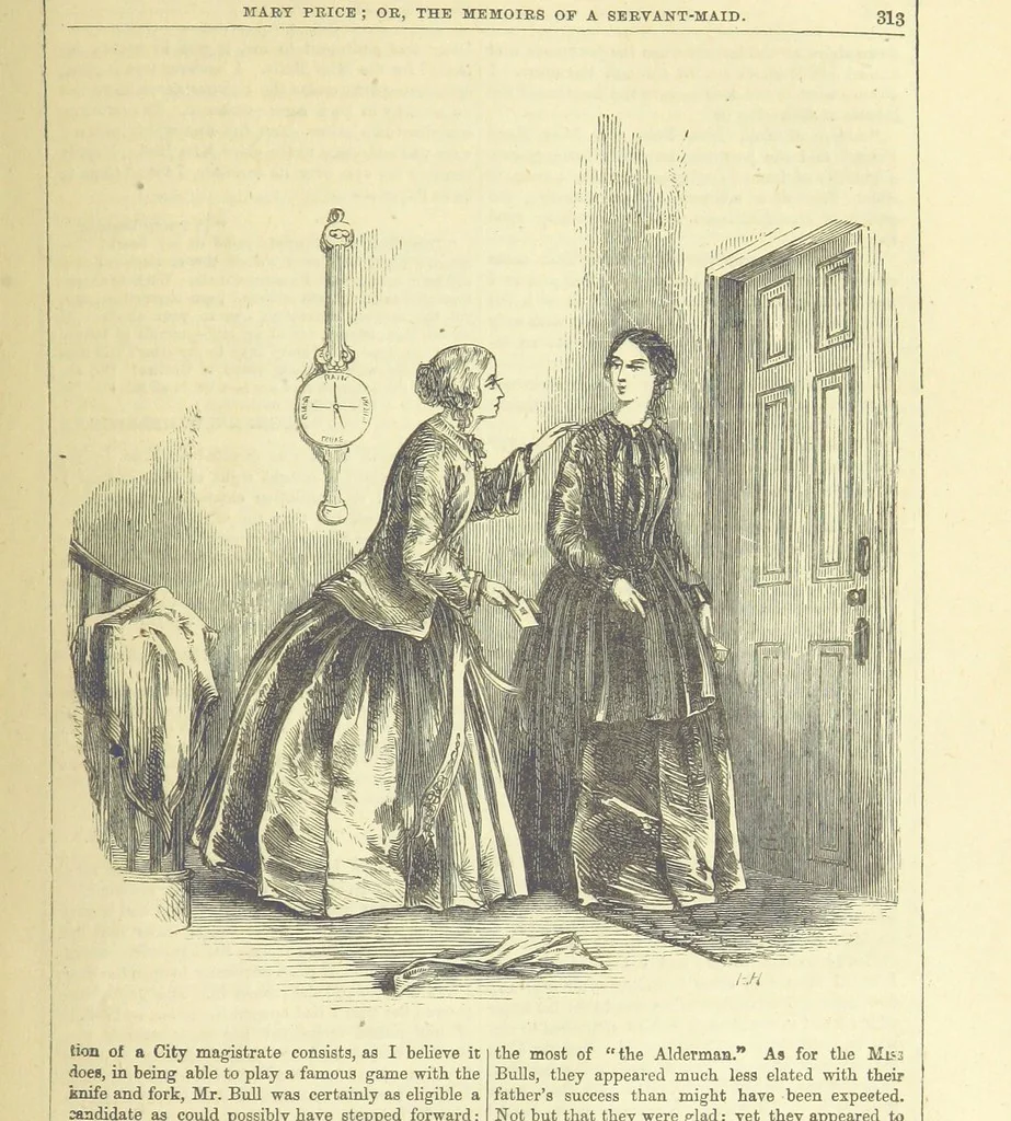 An illustration from Mary Price, etc, 1880, leaf 325